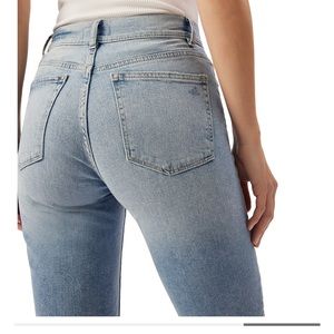 DL High Rise Patti Straight Jean in Reef